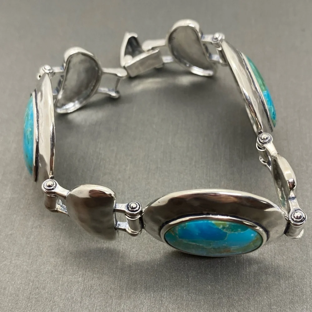 Grace & Heart G&H SANTA FE Bracelet .925 Sterling Silver & Turquoise
